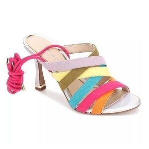 Kenneth Cole Blanche 85 X Band Wrap Heeled Sandal - NWT